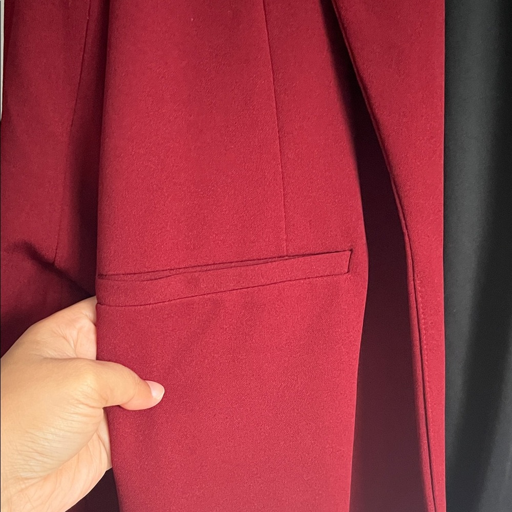 One5One Deep Red Blazer - Picture 3 of 6